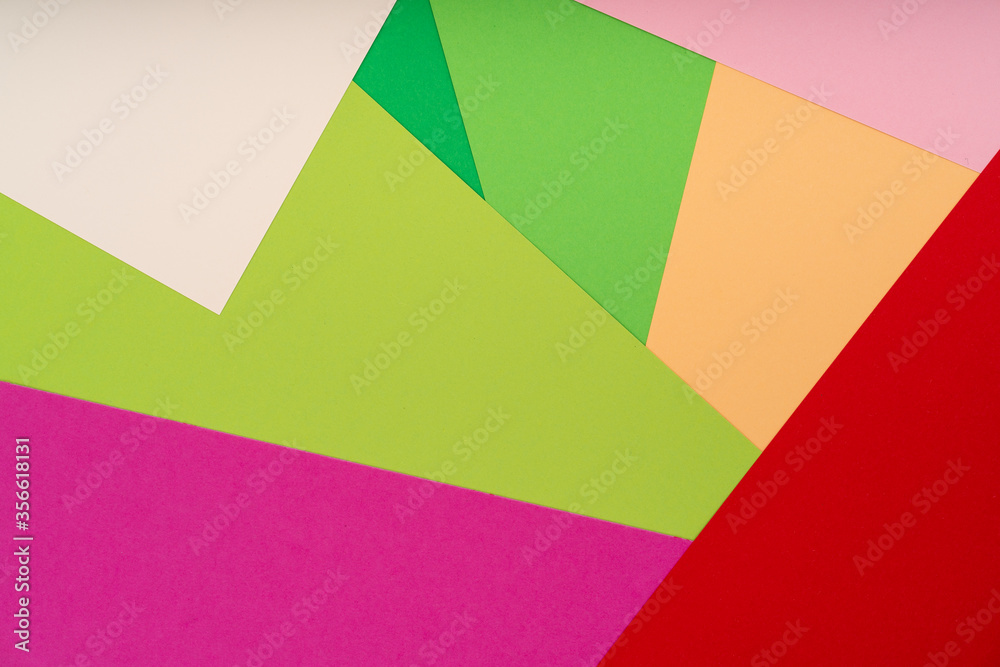 set of colorful paper sheets flat lay. set of colorful paper sheets flat lay.