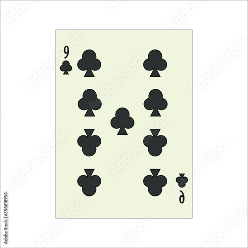 playing card. illustration for web and mobile design.