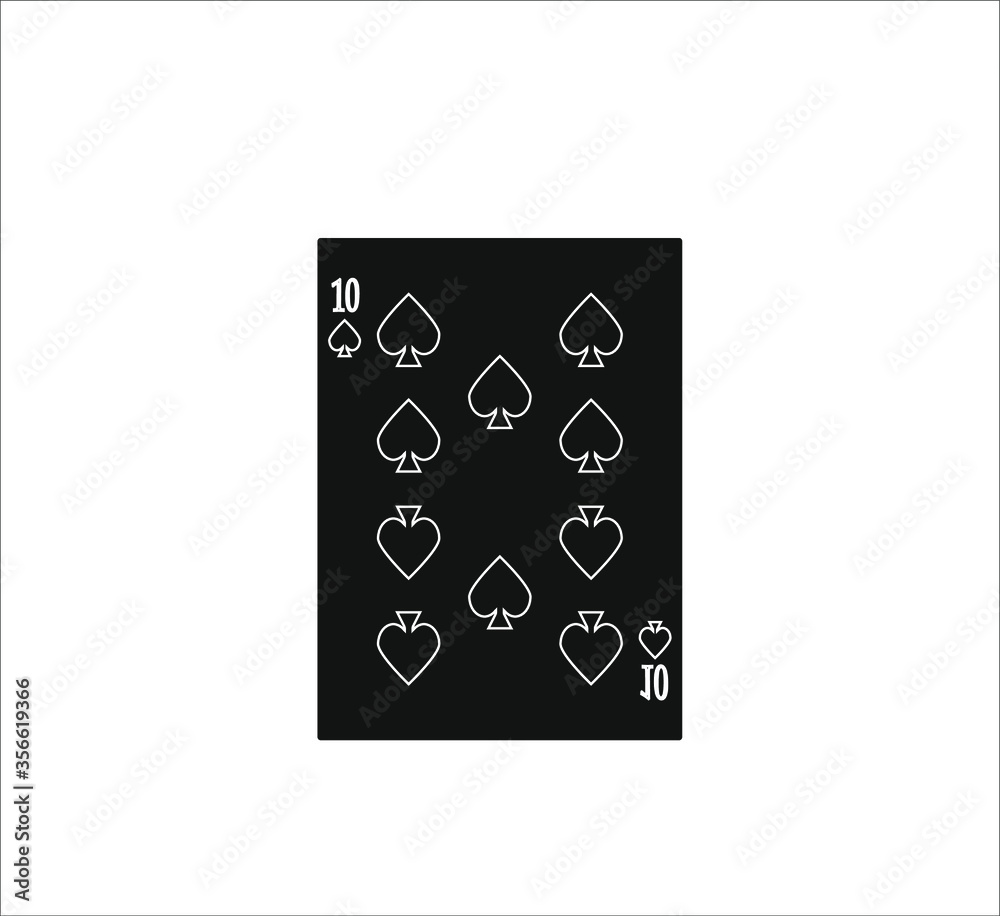 playing card. illustration for web and mobile design. playing card. illustration for web and mobile design.