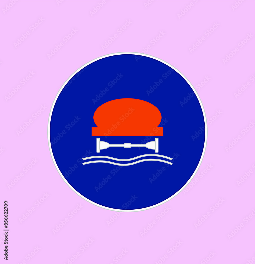 Roadway traffic sign icons for dangerous goods. illustration for web and mobile design. Roadway traffic sign icons for dangerous goods. illustration for web and mobile design.