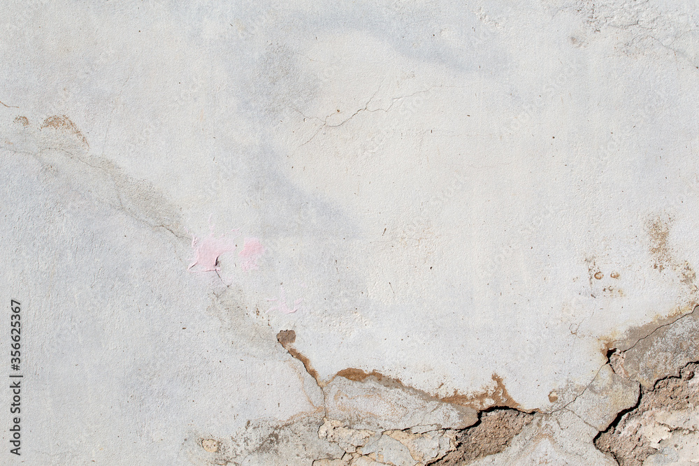 Obraz premium White concrete wall texture background 