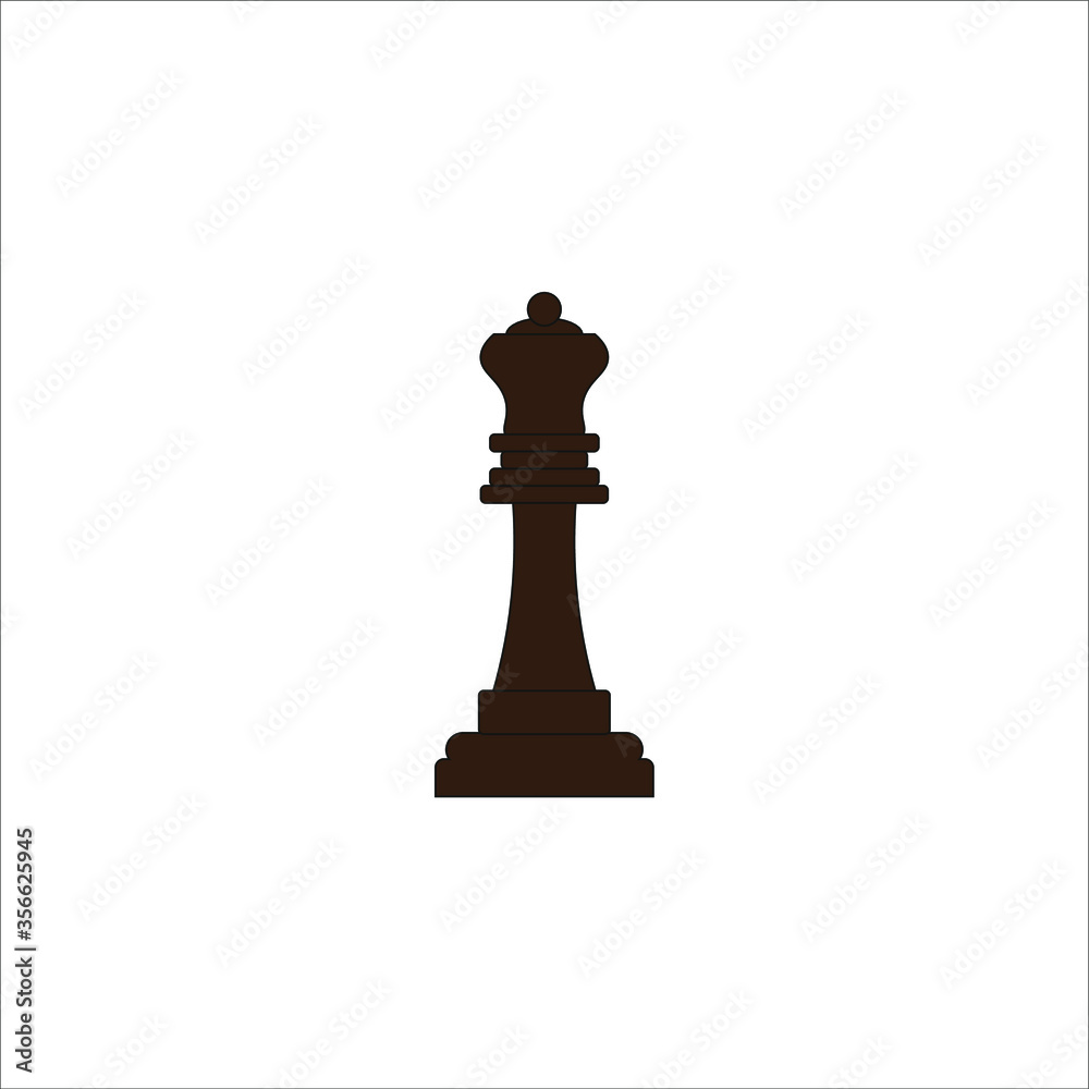 chess king figure. illustration for web and mobile design. chess king figure. illustration for web and mobile design.