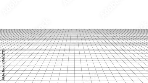 Vector 3D mesh. Background Lines.