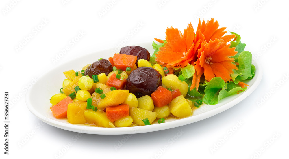 Stir Fried Mixed Chinese dried Fruit,Ginkgo,sweet potato Stir Fried Mixed Chinese dried Fruit,Ginkgo,sweet potato