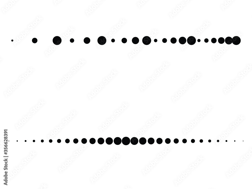 Halftone dots . vector dotted design element