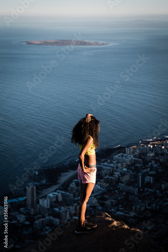 Cape Town from table mountain