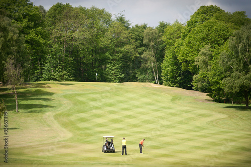 A day at the Golf Club in Surrey, UK