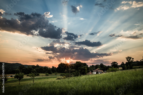 Coucher de soleil 