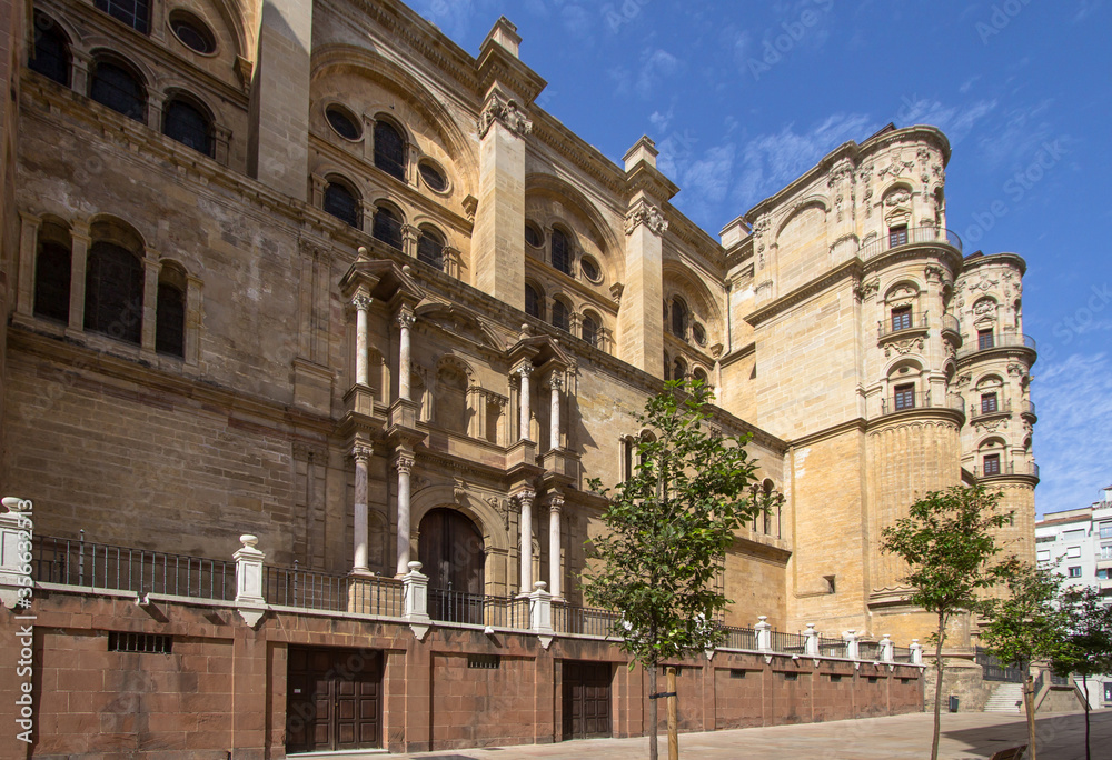 The Cathedral of the Incarnation, Malaga, Spain