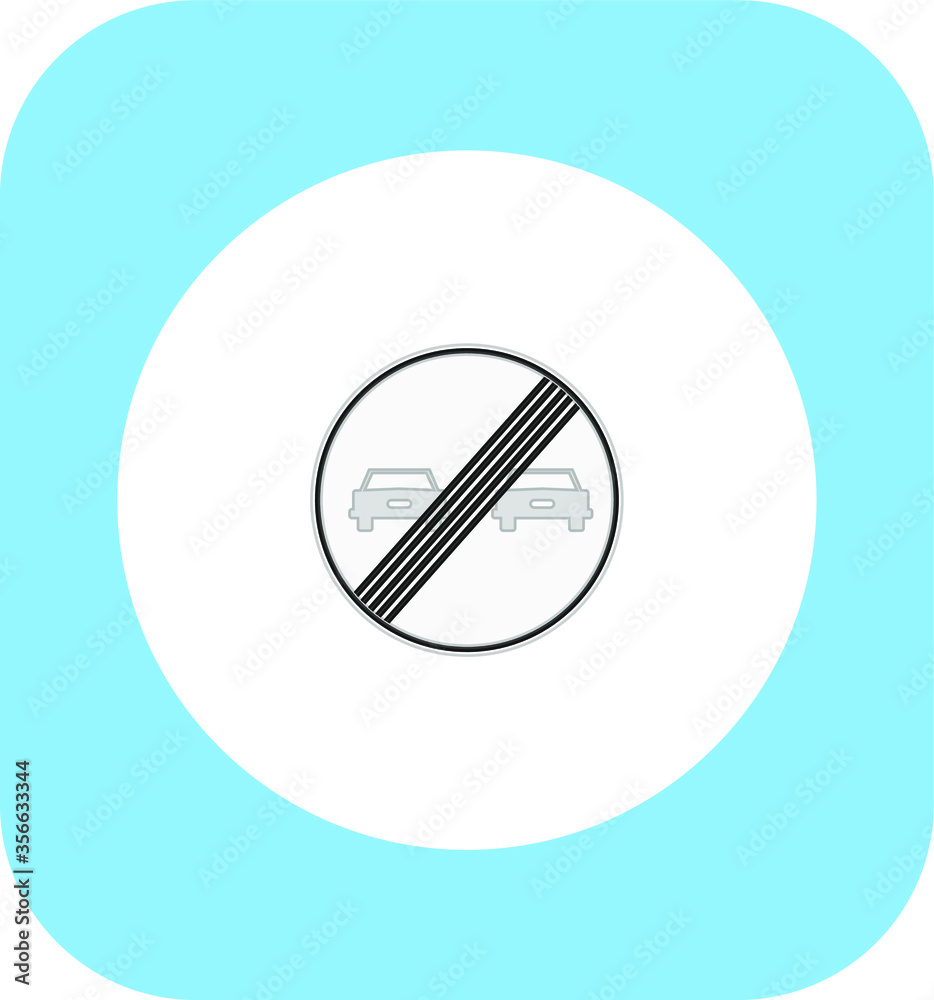 Prohibition end signs icons. illustration for web and mobile design. Prohibition end signs icons. illustration for web and mobile design.