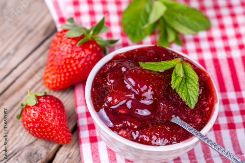 Homemade delicious strawber...
