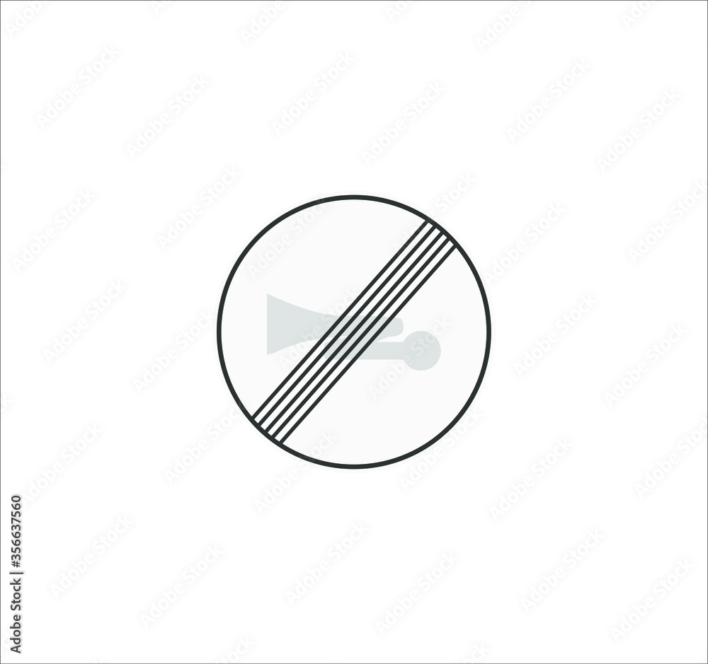 Prohibition end signs icons. illustration for web and mobile design. Prohibition end signs icons. illustration for web and mobile design.