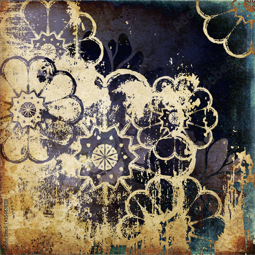 art grunge vintage background