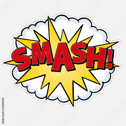 pop art comic book text speech bubble