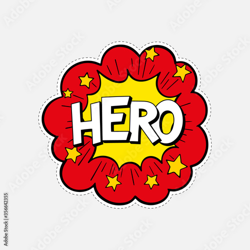 comic text sound effect speech bubble