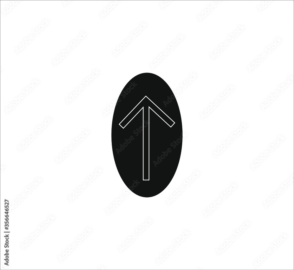 Viking rune. illustration for web and mobile design. Viking rune. illustration for web and mobile design.