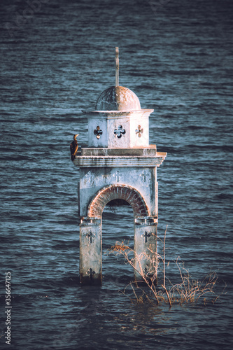 Over-floated church