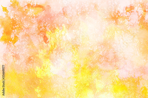 暖色系の手描き水彩背景Stock Photo  Adobe Stock