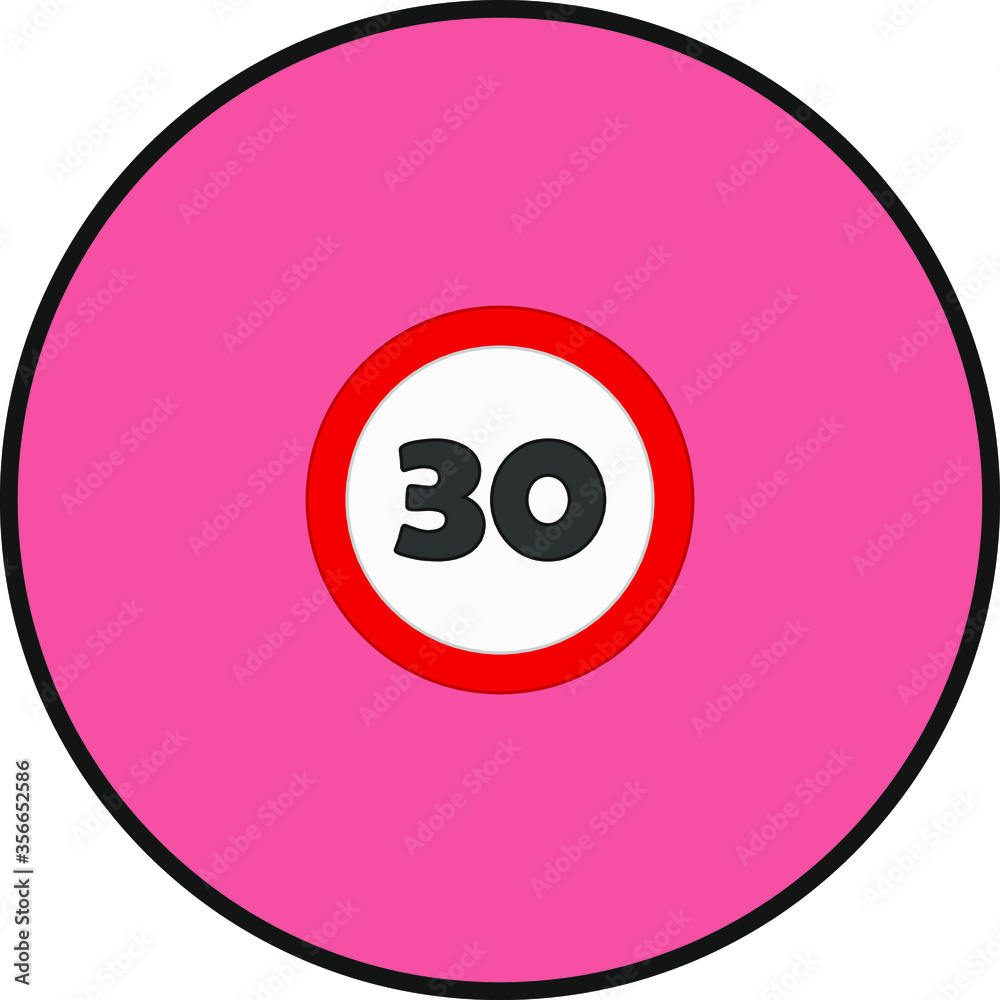 speed limit traffic signs icons. illustration for web and mobile design. speed limit traffic signs icons. illustration for web and mobile design.