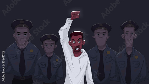 Photos Black Lives Matter protesting against racism and police brutality