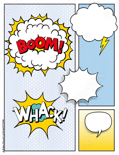 Retro halftone background