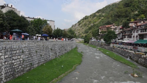 Prizrenska Bistrica  passes through downtown in Prizren