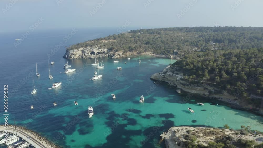 Aerial View over Portals Vells in Mallorca Aerial View over Portals Vells in Mallorca