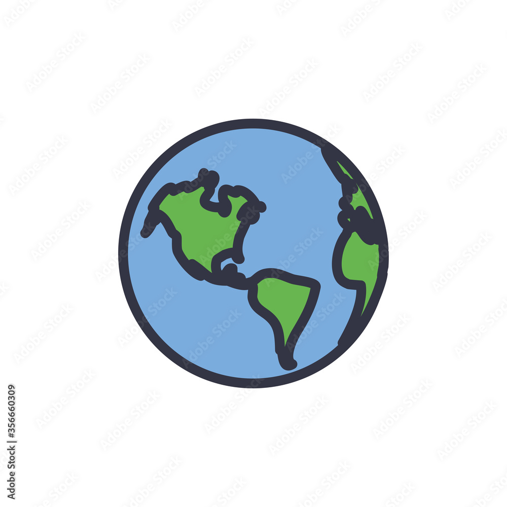 Health Safety and Environment Icon - focusing on the environment side