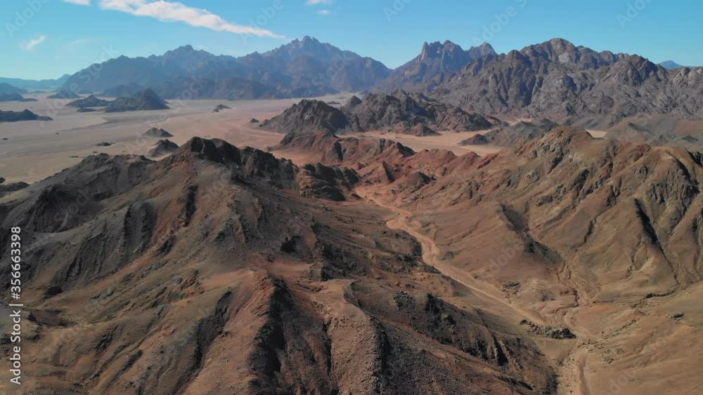 Day top view of the Sahara desert, desert mountains. Sands. Day top view of the Sahara desert, desert mountains. Sands.