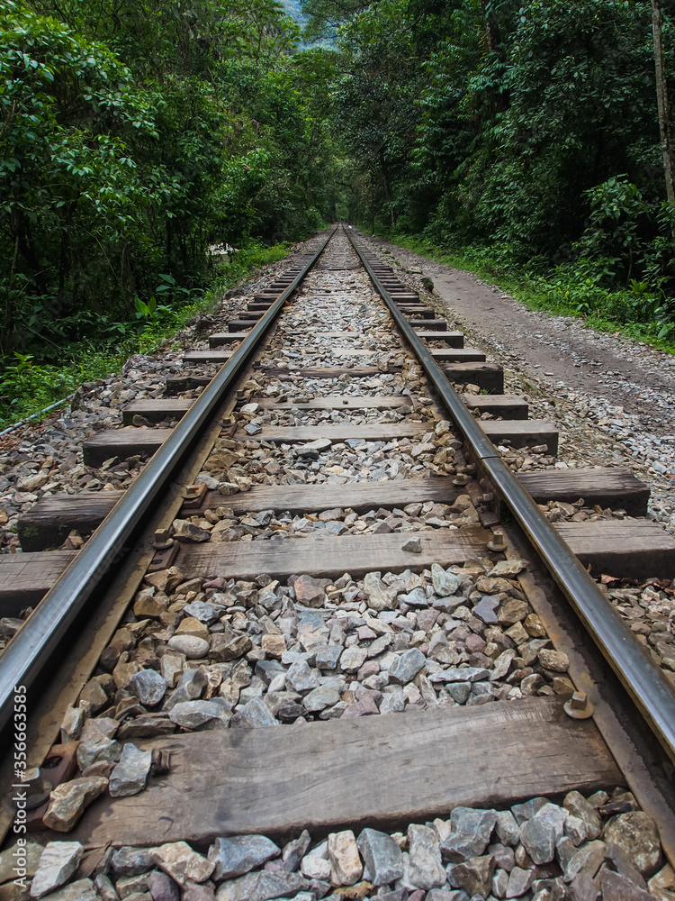 Railways leading the way to the ancient city of Machu Picchu