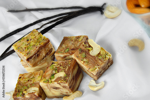 Indian traditional sweets dessert  photo