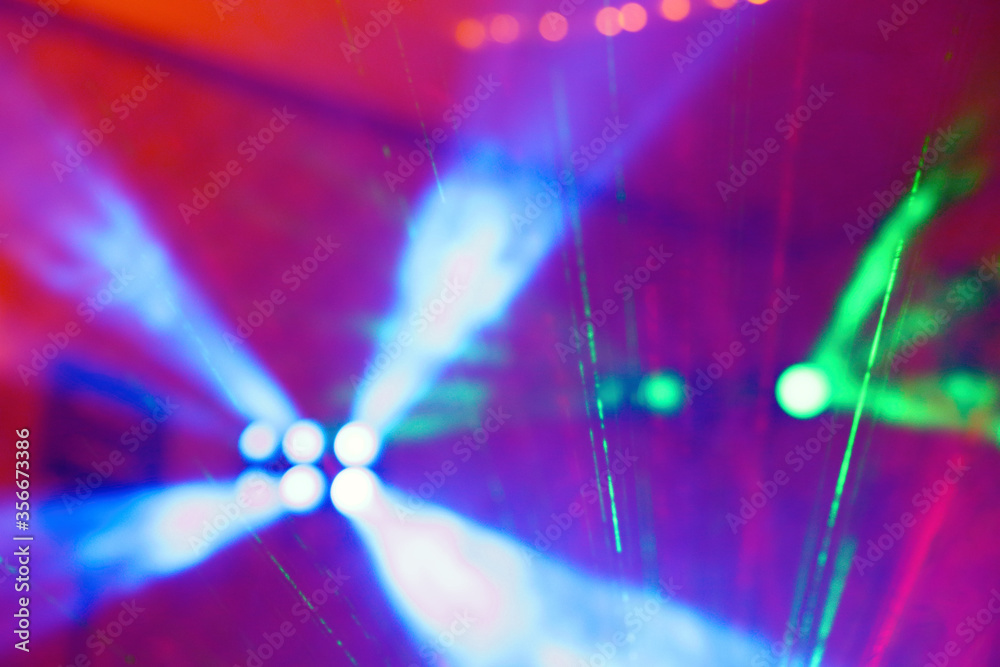 
Laser lights during the concert - obrazy, fototapety, plakaty 