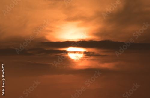 sunset with the clound © Mai