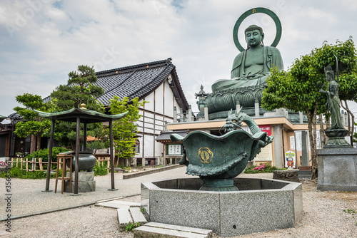 The Great Buddha of Takaoka, Toyama, Japan photo