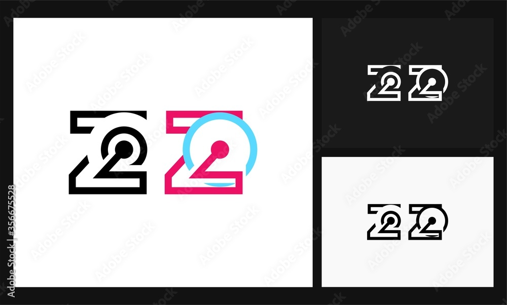 letter Z circle connection logo letter Z circle connection logo