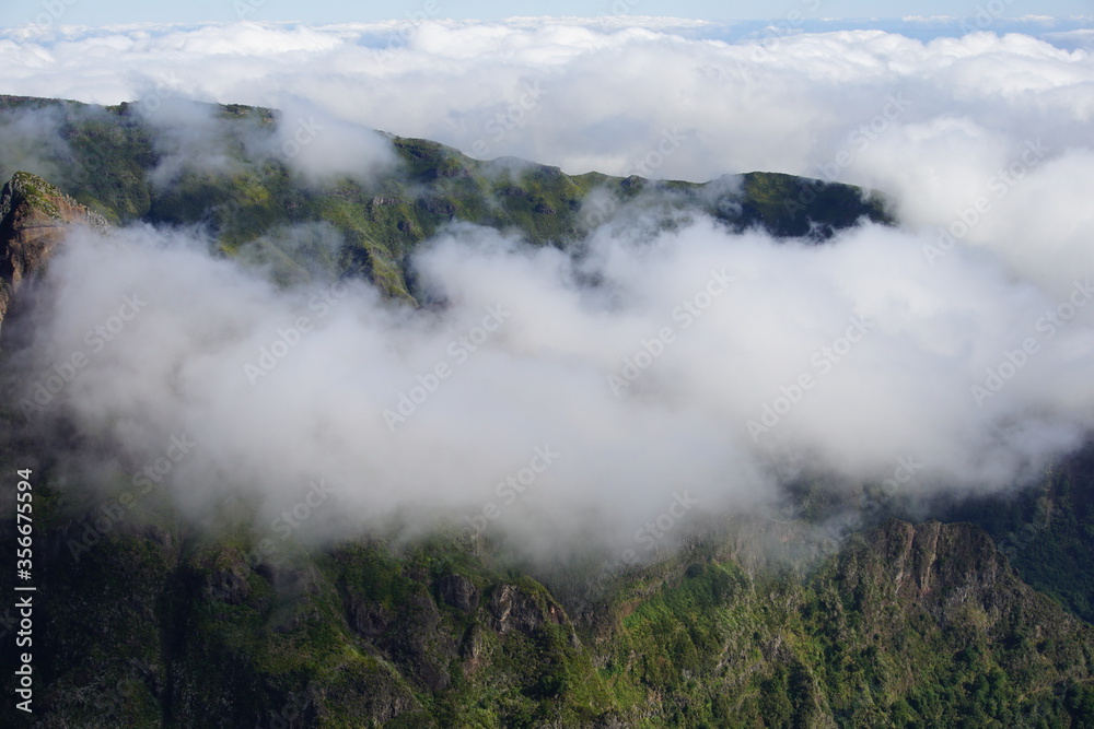Obraz premium Viewpoint Pico Do Arieiro, Madeira