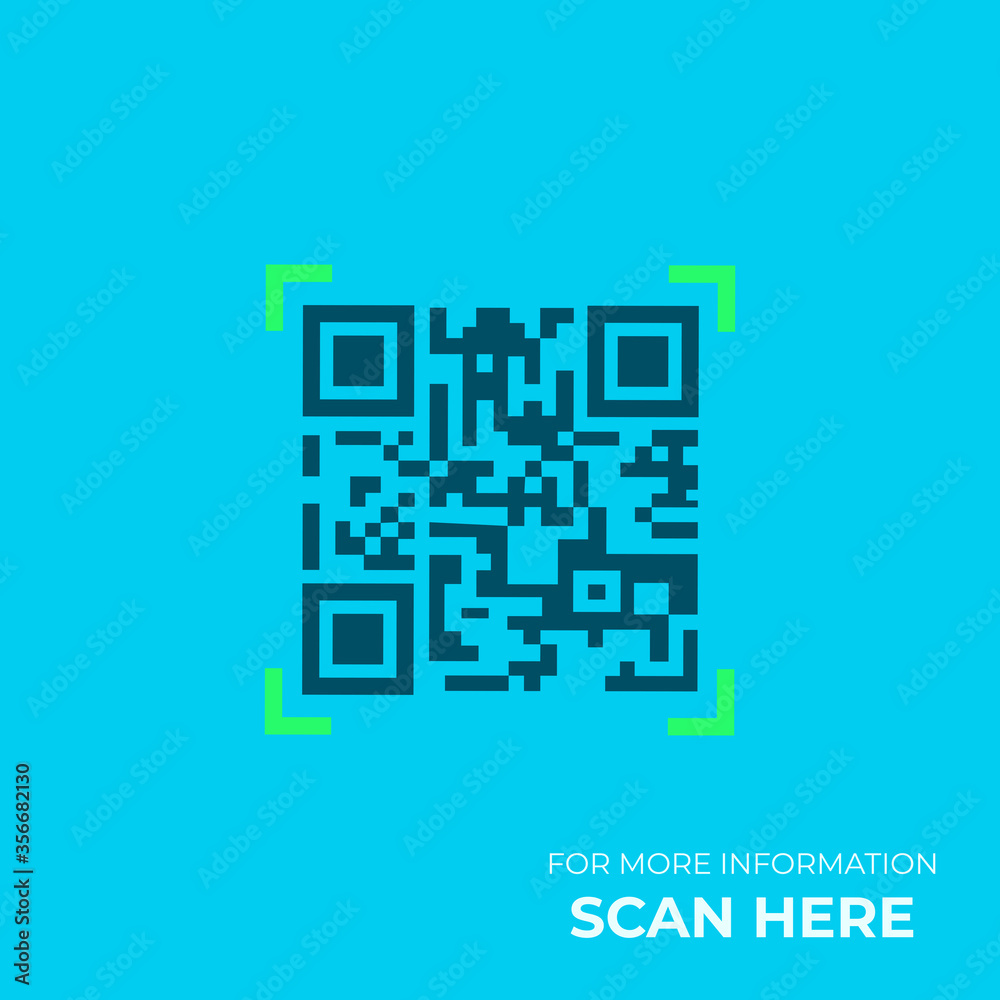 Scan QR code to Mobile Phone. Electronic , digital technology, barcode. illustration.
Scan QR code to Mobile Phone. Electronic , digital technology, barcode. illustration.