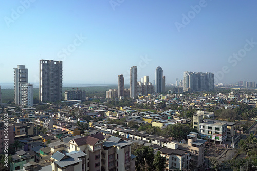 Vashi, Navi Mumbai Arial View © Kunal