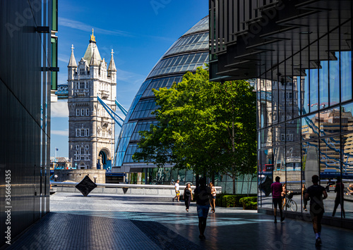 Canvas Print Tower Bridge in London