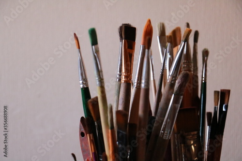 set of brushes