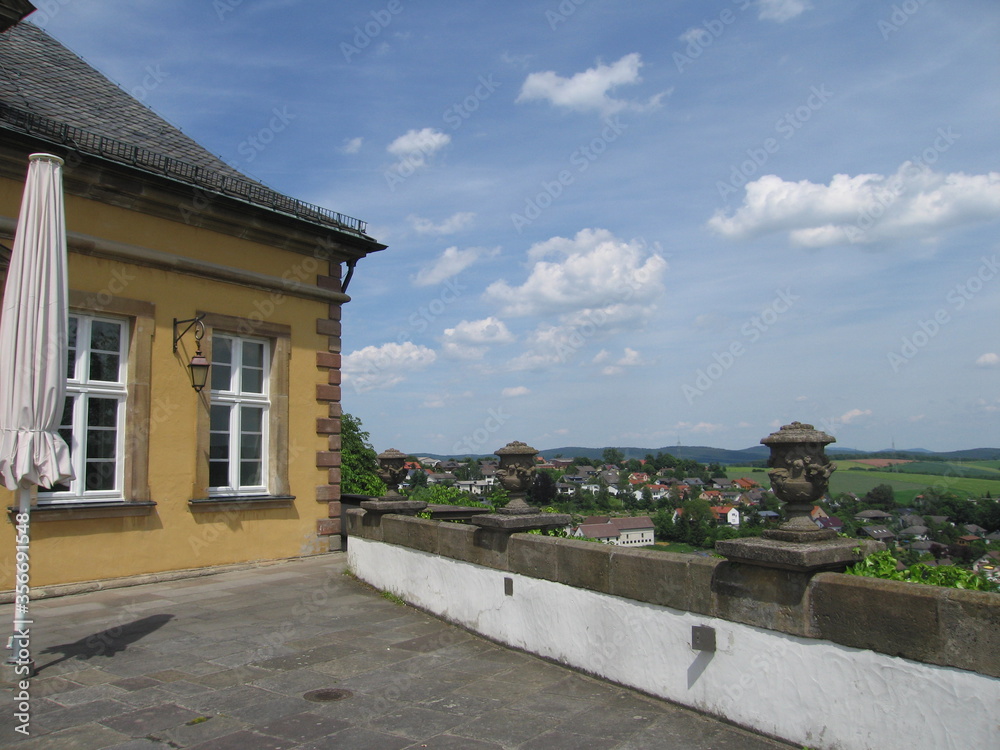 Schlossterrasse Schloss Friedrichstein in Bad Wildungen
