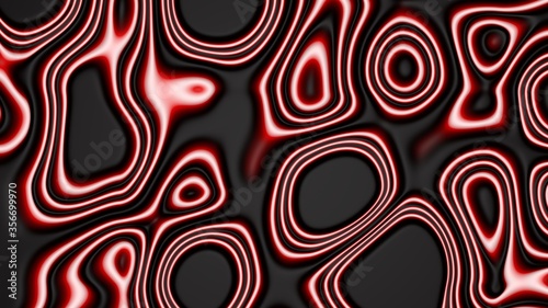 Abstract wave background with red and black color. Abstract 3d background.