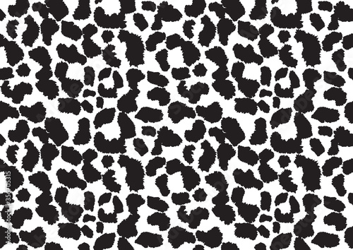 Abstract animal skin leopard seamless pattern design. Jaguar, leopard, cheetah, panther fur.