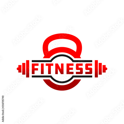 Fitness badge sport logo
