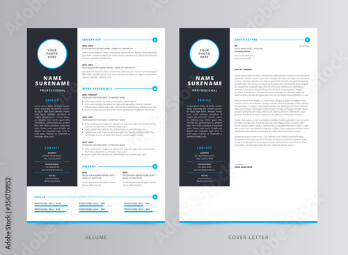 Professional Resume/CV And Cover Letter Template Design	