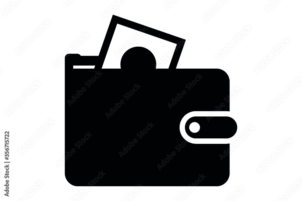 Fototapeta premium Wallet Icon