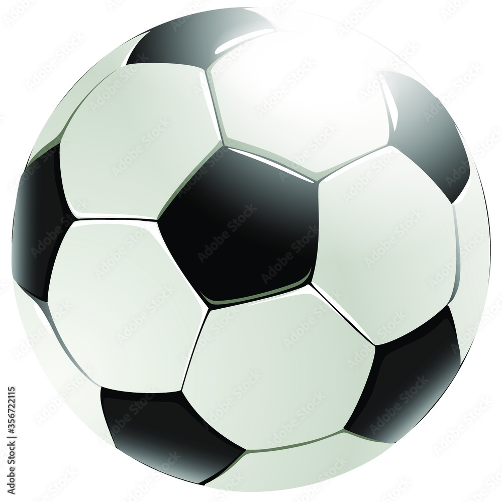 soccer ball isolated on white soccer ball isolated on white