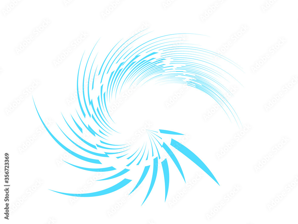 Speed Lines in arrow Form . Vector Illustration .Technology Logo . Design element . Abstract Geometric shape . Speed Lines in arrow Form . Vector Illustration .Technology Logo . Design element . Abstract Geometric shape .