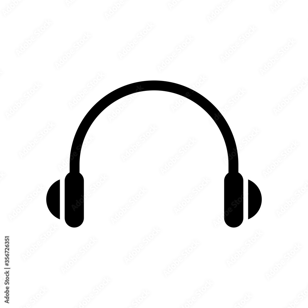 Headset icon music templates Headset icon music templates