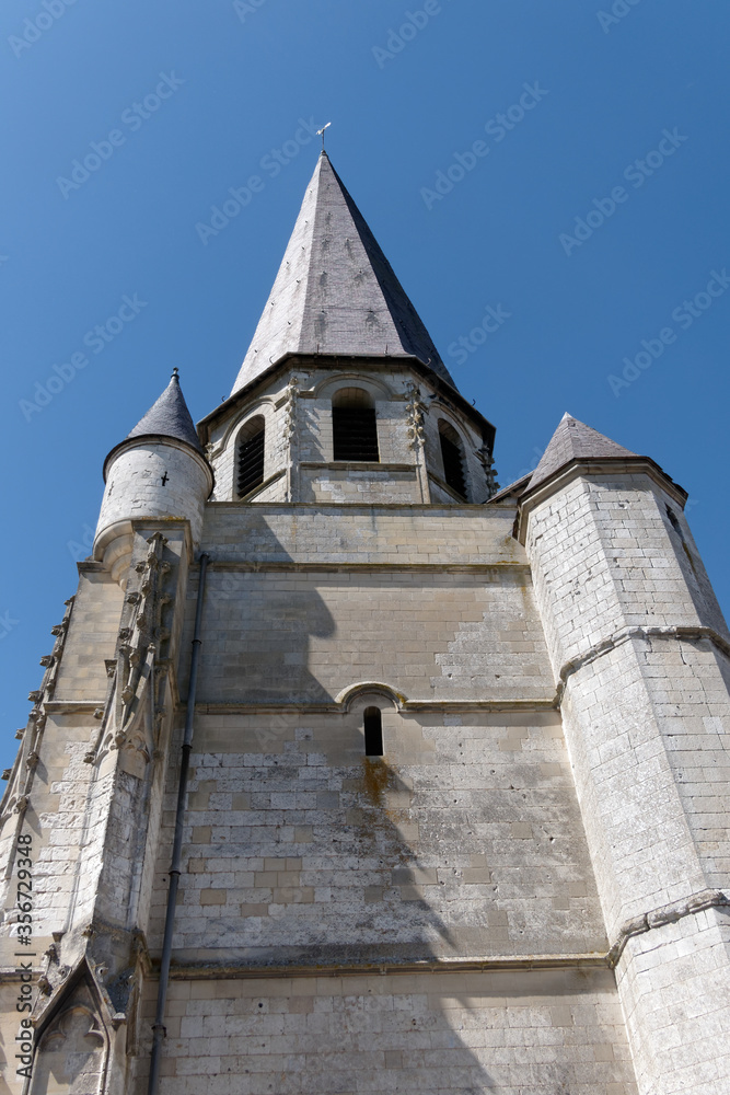 Vieilles pierres de l'église de Willeman, commune du Pas-de-Calais - France